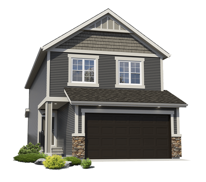 Front-Garage Homes <br/> in Secord rendering