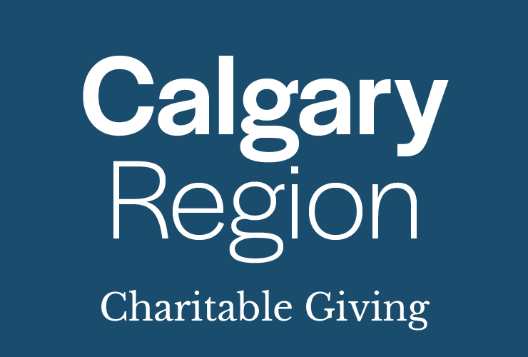 Calgary Region Charitable Giving graphic