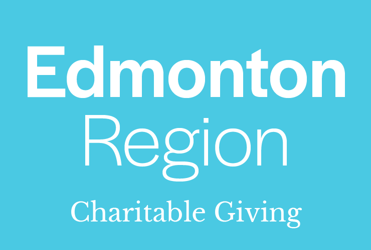 Calgary Region Charitable Giving graphic
